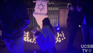 UCSB community holds vigil for Israel